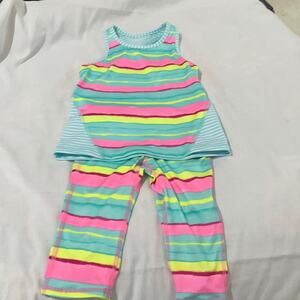 Gymboree 4 Capri and workout top set nwot